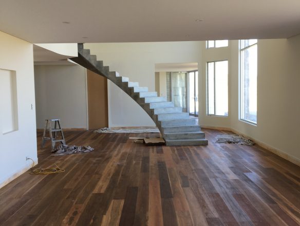 spiral staircase and floor boards in private residence spiral staircase and floor boards in private residence