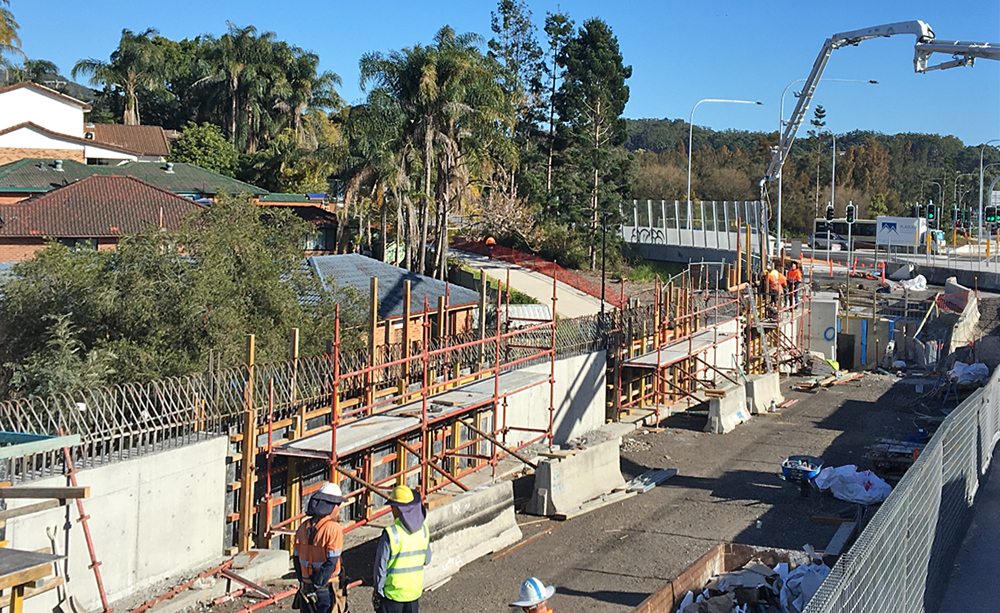Retaining walls_Ftype barriers Tuggerah for Seymour Whyte retaining walls ftype barriers tuggerah for seymour whyte